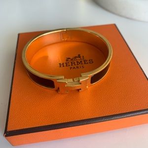 Authentic Hermès Clic Clac H Bracelet